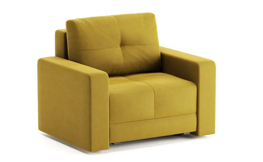 Кресло-кровать Баден Leonardo 09 жёлтый - 2